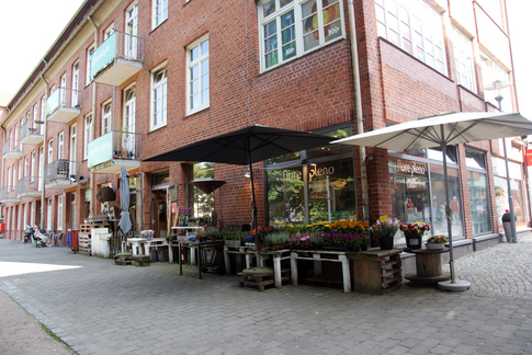 Foto des Blumenladens am Alsterdorfer Markt